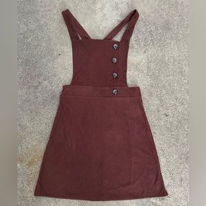 Brown Dress Overalls